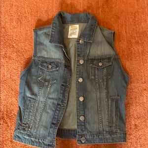 J Crew denim vest (100% cotton)